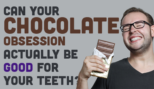 Is chocolate good for your teeth?